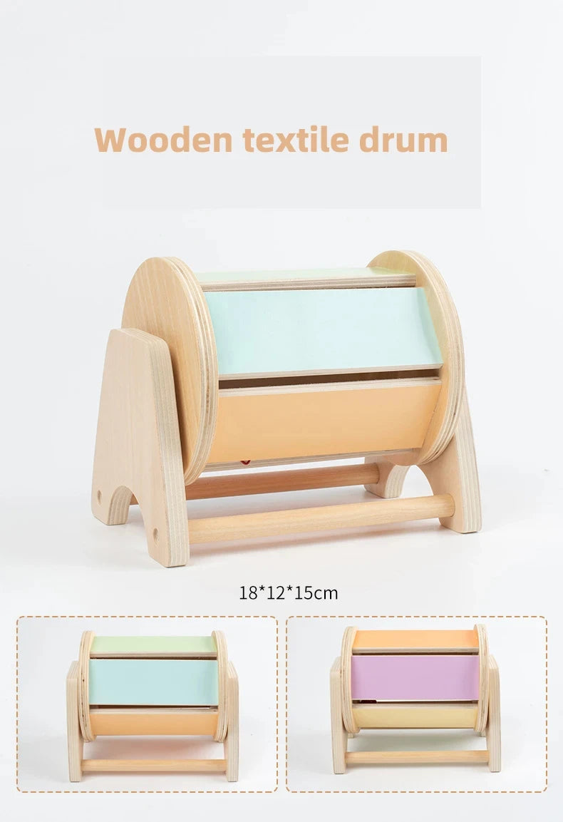 Wooden Montessori Rainbow Spinning Toy - Cambout